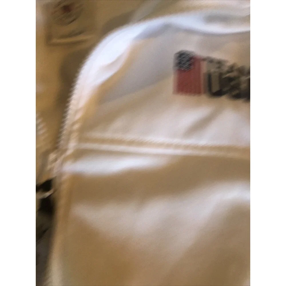 Team USA Warm Up Jacket White‎ Size Large Used Olympics
